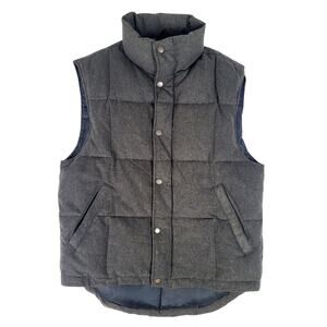Pendleton Duck Down Wool Puffer Vest Forest Green Men's Sz M